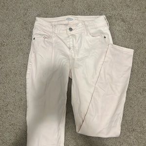 Light Pink Old Navy Skinny Jeans